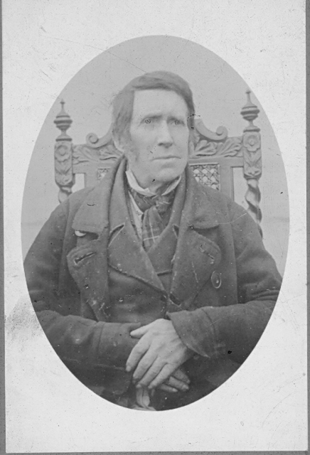David Shaw
Photo not labeled. Found in a box with old family photos at 76 Fitch Ave.
My Herigate dating suggests taken ca 1881